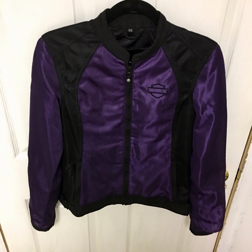 Purple Harley-Davidson Riding Jacket